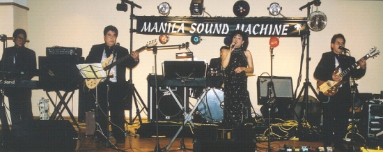 Paul Panday and the Manila Sound Machine, entertaining on Opening Night, Thursday