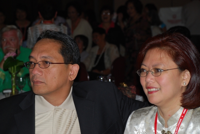 Victor Pajares and wife, Jocelyn Gerenia-Pajares, SUACONA Treasurer 
