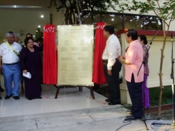The turnover and Inauguration ceremony, held during the Founders Day, 2011.